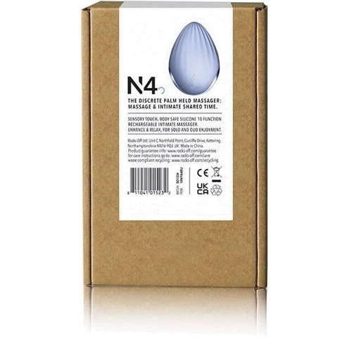 Мини-вибромассажер для пар NIYA 4, база для зарядки с подсветкой