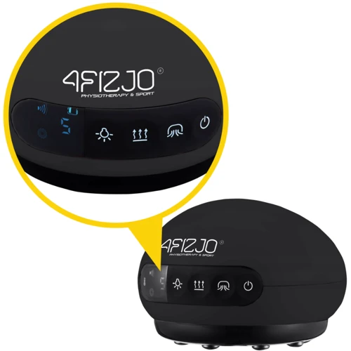 Массажер 4FIZJO Массажная вакуумная банка аккумуляторная с ИК прогревом Black (P-5907739318695)