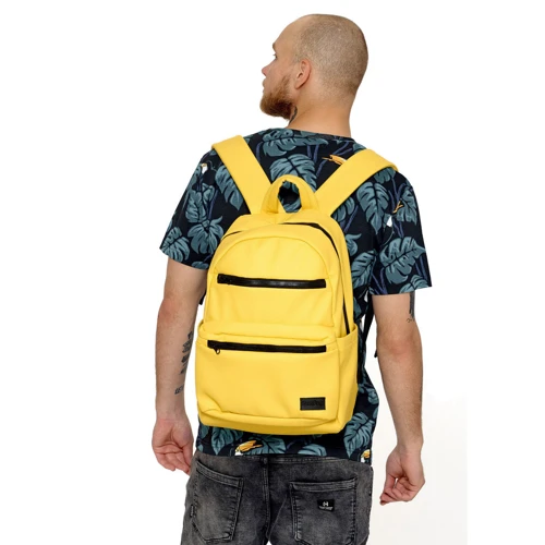 Мужской рюкзак Sambag Zard 0KT желтый (25058028): Застежка Молния