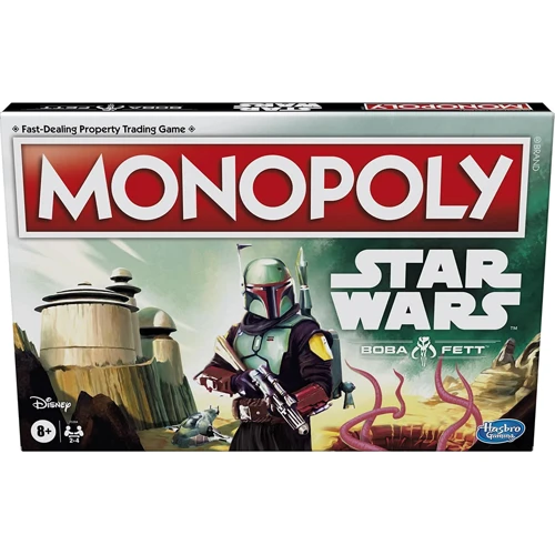 Настольная игра Hasbro Monopoly: Star Wars Boba Fett Edition EN НА АНГЛИЙСКОМ ЯЗЫКЕ