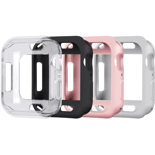 Чохол для Apple Watch COTEetCI TPU Case Transparent (CS7050-TT) for Apple Watch 44mm фото 5