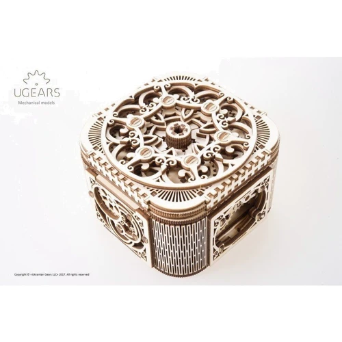 Механічний 3D пазл UGEARS "Скринька з секретом" (70031) фото 4