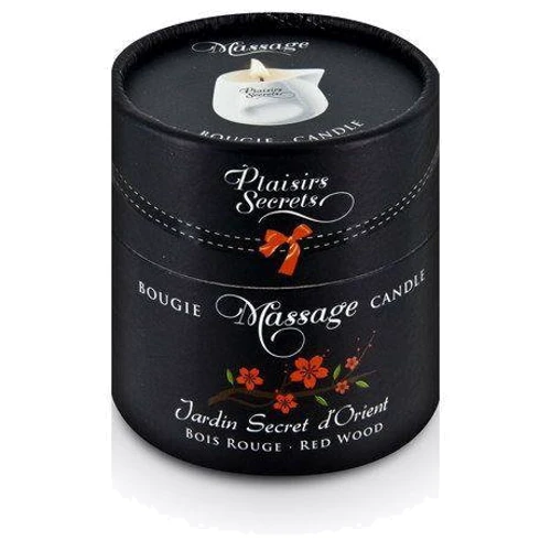 Масажна свічка Plaisirs Secrets Red Wood (80 мл)