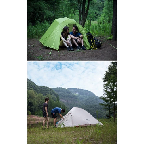 Палатка Naturehike Mongar NH17T007-M 20D, зелено-белая (6927595726051): Назначение туристические