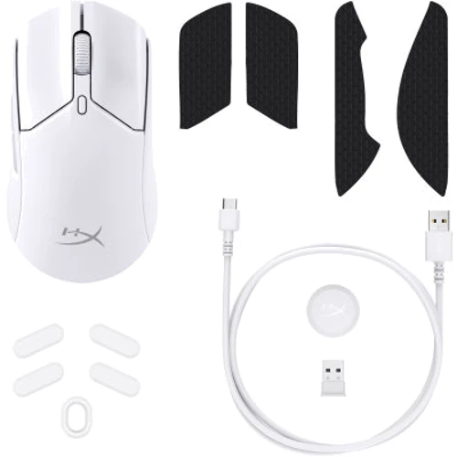 Мышь HyperX Pulsefire Haste 2 Wireless White (6N0A9AA): Максимальное разрешение сенсора, dpi 26000