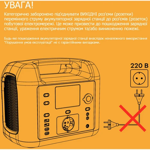 Зарядная станция FlashFish A1001 1002Wh 1000W фото 9