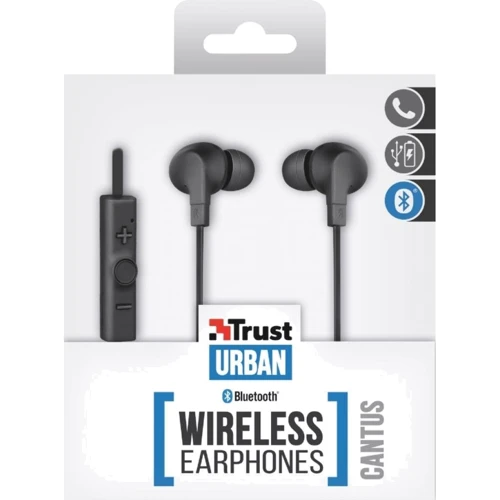Наушники Trust Cantus Bluetooth Wireless Earphones (21844): Тип крепления крепление на шее
