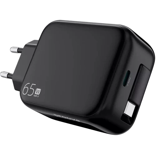 Зарядное устройство Proove Wall Charger USB-C Fixtape GaN 65W Black (WCFP65010201): Особенности Power Delivery (PD), USB-C, Быстрая зарядка