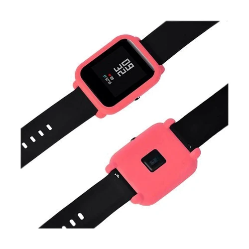 Чехол Xiaomi Silicone Protective Case for Amazfit Bip Pink (AMZBPCASE-LRS) фото 5
