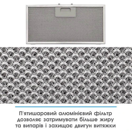Вытяжка Eleyus GEMINI 700 LED 52 WH: Материал корпуса крашенный металл, стекло
