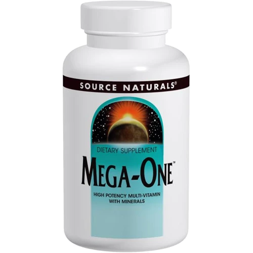 Source Naturals Mega-One 60 tabs Комплекс вітамінів і мінералів