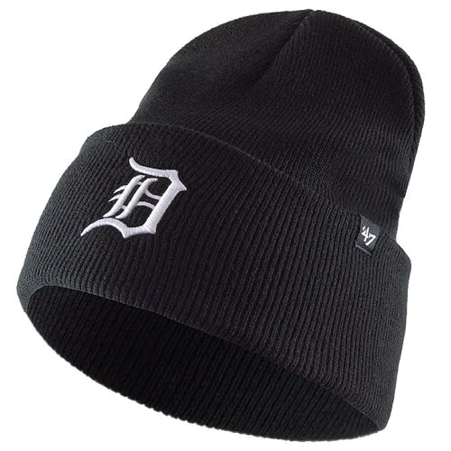 Мужская шапка 47 Brand MLB Detroit Tigers (B-HYMKR09ACE-BKA) UNI Black