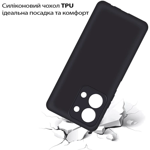 Чохол для телефона BeCover TPU Case Black для Xiaomi Redmi 15С (713784)