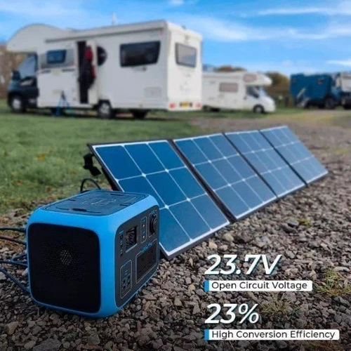 Солнечная панель BLUETTI 120W (SP120L) UA: Тип панели Монокристаллическая
