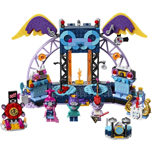 LEGO Trolls Концерт в місті Рок-на-Вулкані (41254): Кількість деталей, шт. 387