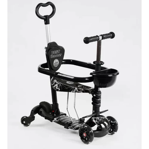 Детский самокат 5 в 1 Best Scooter LS-09112 Черный