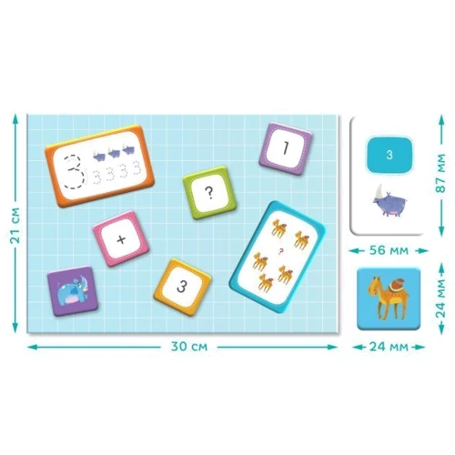 Розвиваюча магнітна гра Математика DoDo 200215