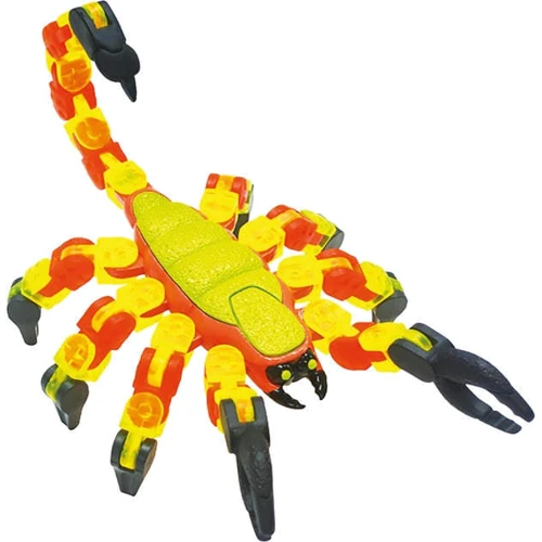 Игрушка Zing Klixx Creaturez - Fidget Скорпион желто-красный (KX110_B): Пол Унисекс