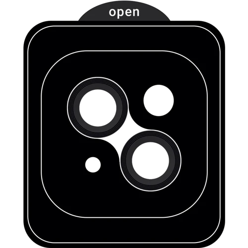 Защитное стекло для iPhone ArmorStandart Pro Black for Camera iPhone 15 / 15 Plus (ARM71114)