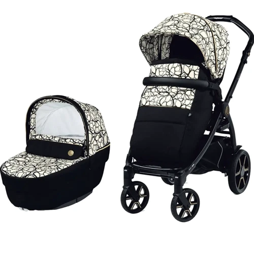 Универсальная коляска 2в1 Peg-Perego Book Grafic Gold Графическое золото (PACK-BOOK210000002)