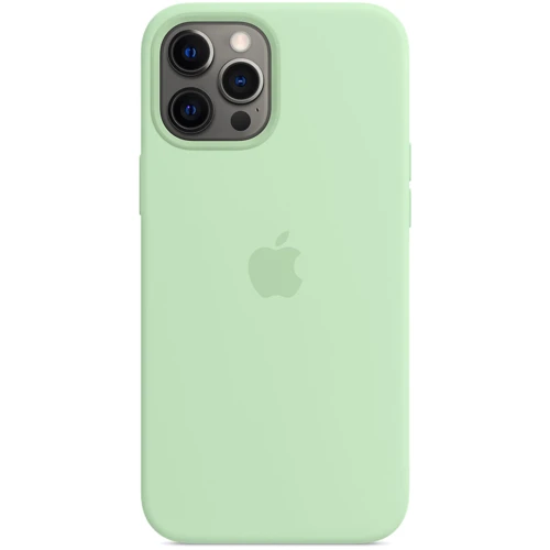 Чехол для iPhone Apple Silicone Case with MagSafe Pistachio (MK053) for iPhone 12 Pro Max: Тип чехла накладка на заднюю часть