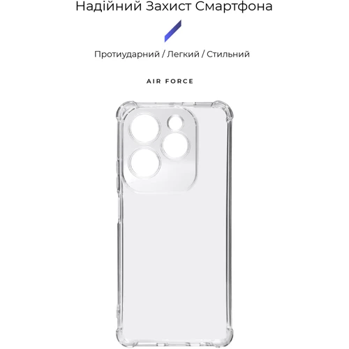 Чохол для телефона ArmorStandart Air Force Camera cover Transparent for Infinix HOT 40 (ARM73911): Сумісність Infinix HOT 40