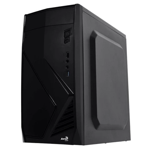 Корпус Aerocool CS-102 Black Mini Tower + Aerocool VX PLUS 350