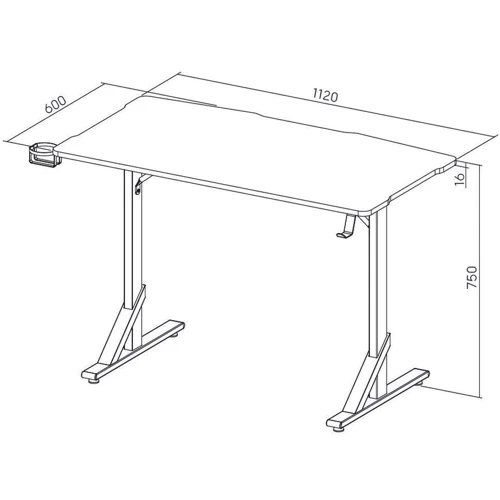 Комп'ютерний стіл GamePro (GD210B)