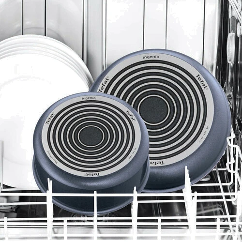 Набор сковородок Tefal Elegance Ingenio 3 пр. (2100101986): Антипригарное покрытие Titanium Force