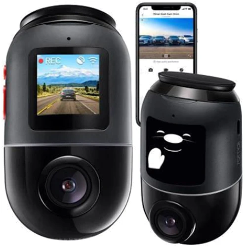 Автомобильный видеорегистратор Xiaomi 70mai Dash Cam Omni X200 32GB Black: Угол обзора, градусов 140