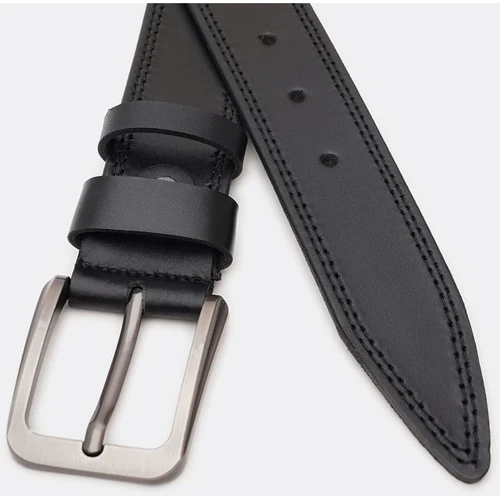 Мужской ремень Borsa Leather черный (V1115FX16-black): Пол Мужской