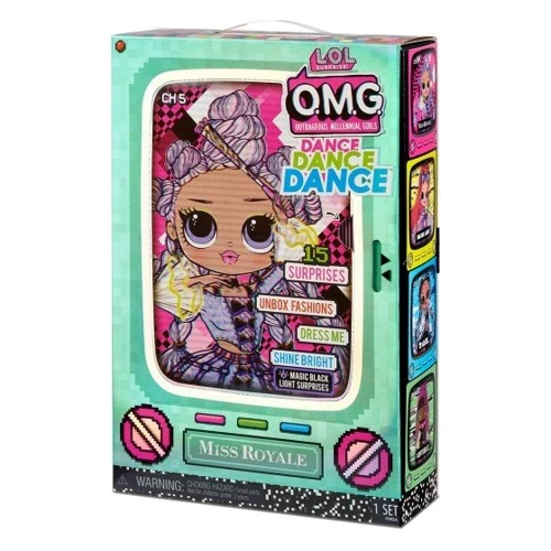 Игровой набор с куклой L.O.L. SURPRISE! серии O.M.G. Dance Мисс Роял (117872) фото 3