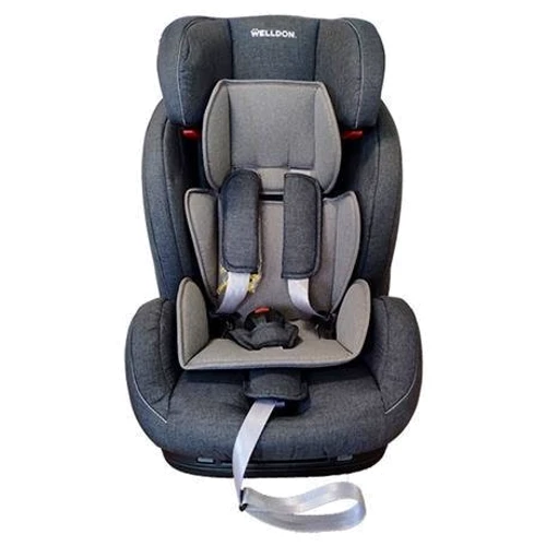 Автокрісло Welldon Encore Isofix (графітовий / сірий) BS07-TT95-001: Внутрішні ремені 5-ти точковий