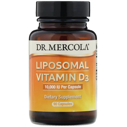 Dr. Mercola Liposomal Vitamin D3 10.000 IU Вітамін Д3 ліпосомальний 90 капсул