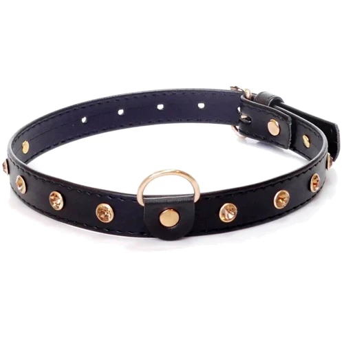 Ошейник с кристаллами Fetish Boss Series - Collar Gold Crystal (BS3300116): Производитель Fetish Boss Series