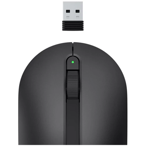 Мышь Xiaomi MiiiW MWWM01 Wireless Office Mouse Black: Интерфейс подключения Wireless