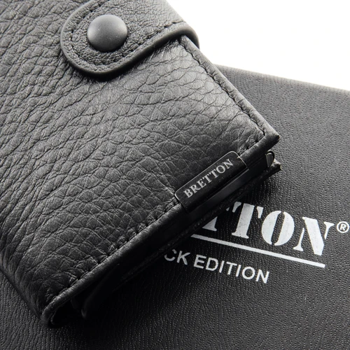Мужская визитница Bretton черная (163-22 black): Пол Мужской