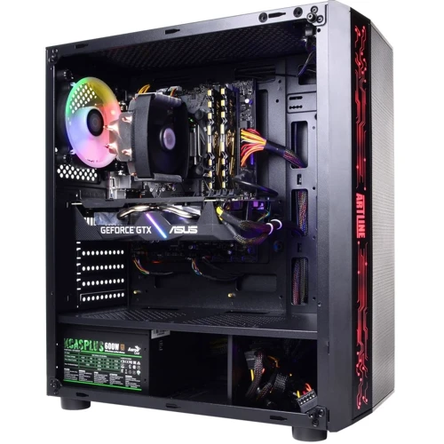 Персональный компьютер (ПК) ARTLINE Gaming X37 Windows 11 Home (X37v43Win): Видеокартка GeForce RTX 3060 12GB