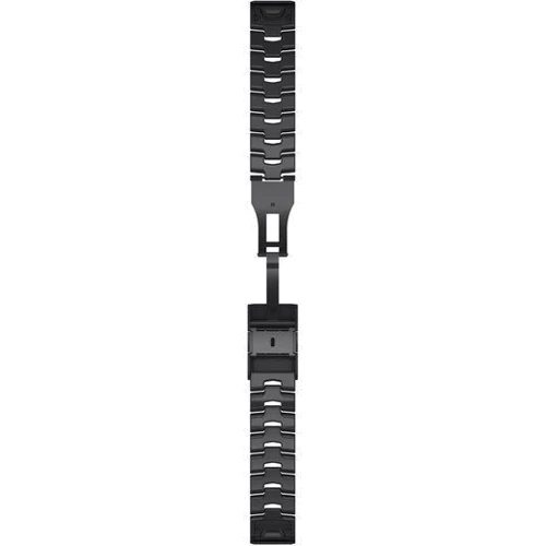 Ремешок Garmin QuickFit 22mm Watch Bands Vented Titanium Bracelet with Carbon Grey DLC Coating (010-12863-09): Цвет серый