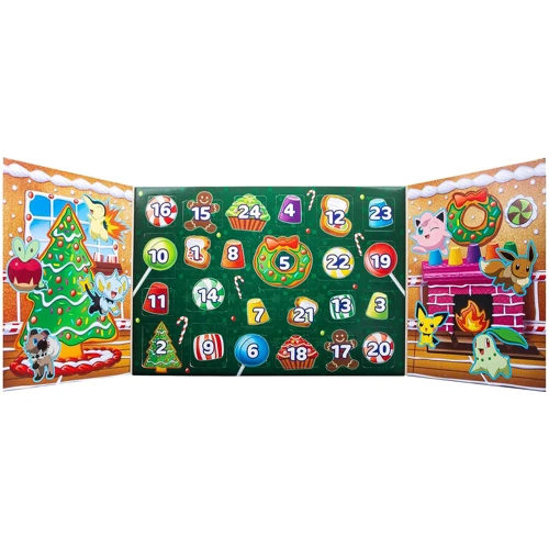 Набор игровых фигурок Pokemon - Адвент-календарь, 24 фигурки (PKW3066): Тип Набор игровых фигурок