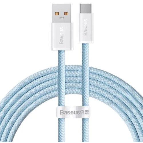 Кабель Baseus USB Cable to USB-C Dynamic Series Fast Charging 100W 2m Blue (CALD000703)