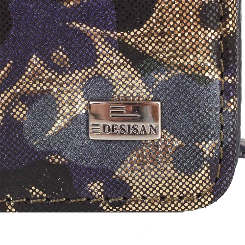 Женский кошелек Desisan разноцветный (SHI321-676): Формат кошелька Горизонтальный