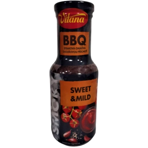 Соус BBQ Vitana стейковый сладкий 230 мл (8593837269488)