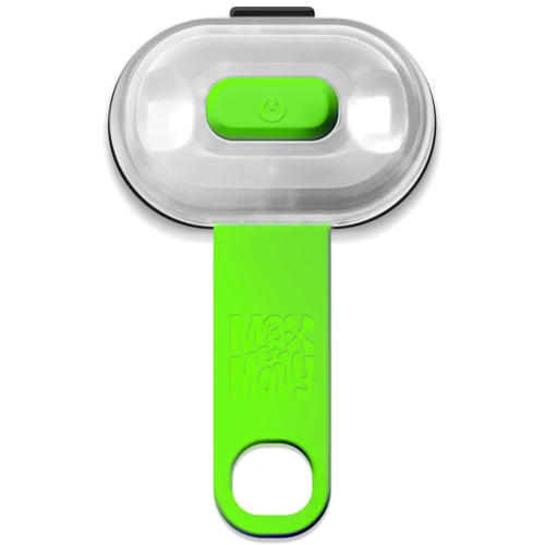 

Фонарик светодиодный для собак Max & Molly Urban Pets Matrix Ultra Led - Safety light-Lime Green/Cube Зеленый (4894512014572)