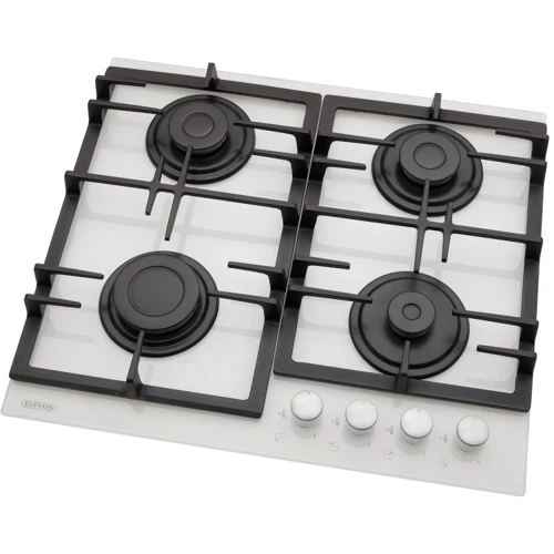Варильна поверхня Eleyus MITO 60 WH CF: Кількість конфорок 4