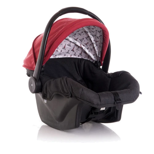 Универсальная коляска 2 в 1 Lorelli DAISY SET с автокреслом (red/black lighthouse): Количество блоков 1