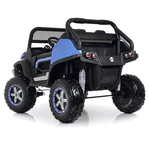 Электромобиль Kidsauto Двухместный Багги Mercedes-Benz UNIMOG 4х4 синий лак (Unimog_blue): Материал колес EVA