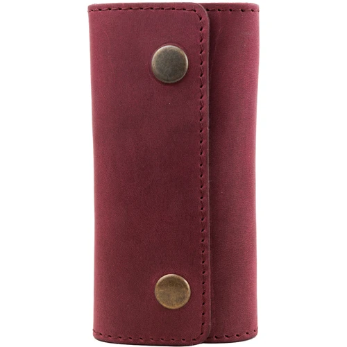 Женская ключница DNK Leather бордовая (DNK-Keys-Scol-L)
