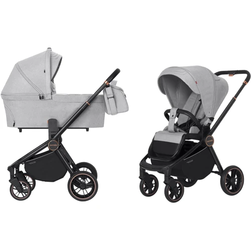 Универсальная коляска 2 в 1 Carrello Epica Silver Grey (CRL-8510/1)