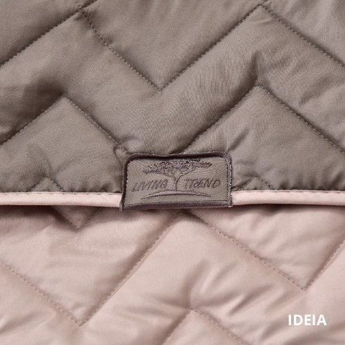 Покривало IDEIA Izzi двостороннє сірий/беж 220х240 см (4820227286324)